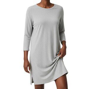 Cable & Gauge Women's Grey Mini T-Shirt Dress Size M